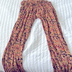Free People Floral Pants